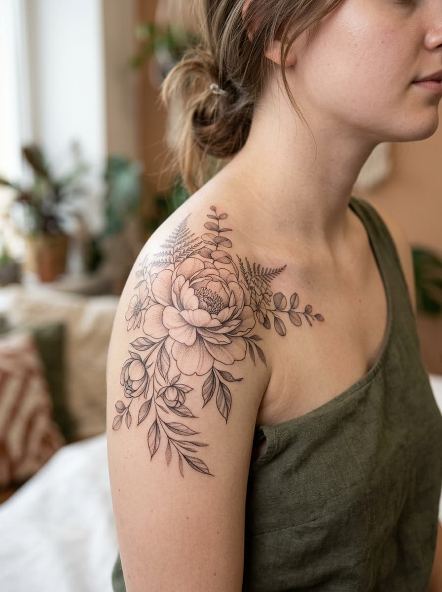 Fineline Peony Botanical