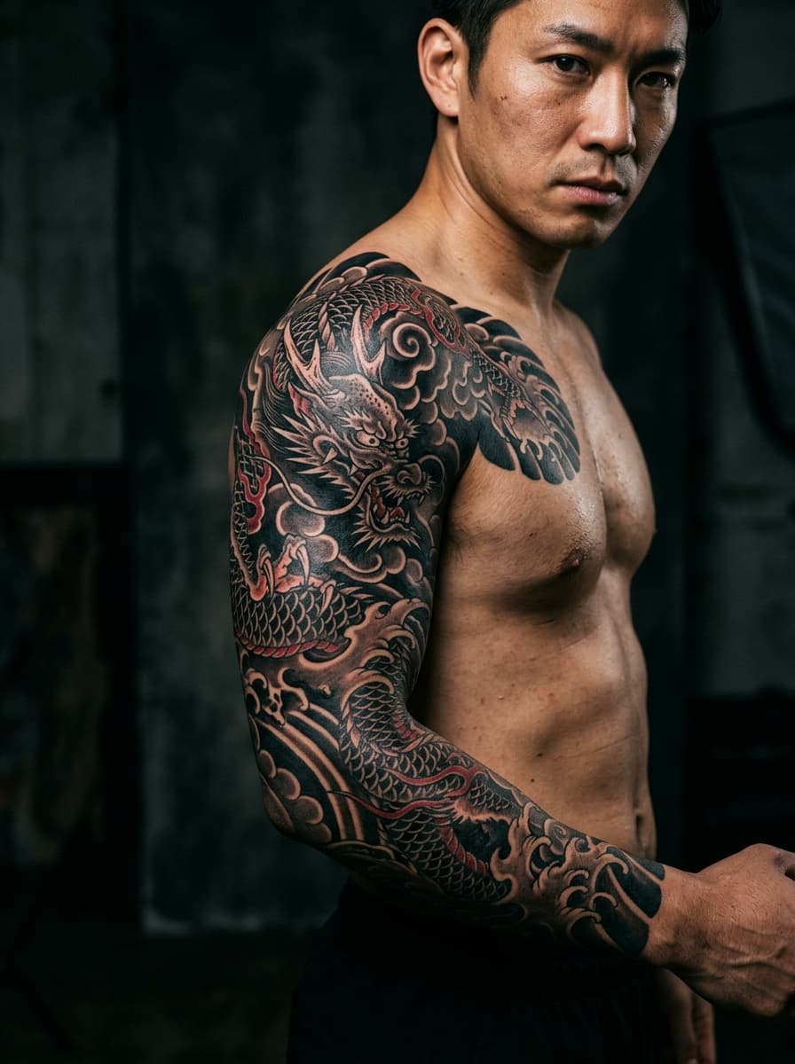 Ryu Dragon Irezumi